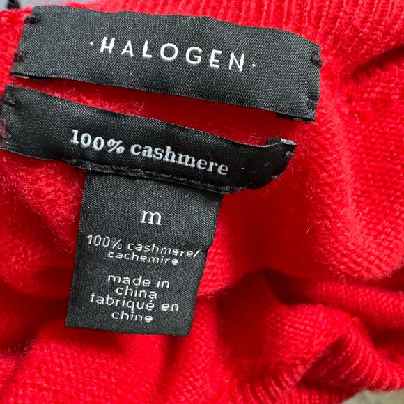 Halogen Women's Turtleneck Cashmere Soft Sweater Long Sleeve Sz Medium - Picture 8 of 8